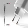 AXAGON ACU-PQ100W GaN Wall Charger 100W for laptops and phones White
