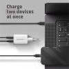 AXAGON ACU-PQ100W GaN Wall Charger 100W for laptops and phones White