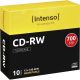 Intenso CD-RW 80 12x Slim Case 10db/csomag (10-es címke)