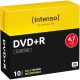 Intenso DVD+R 4,7Gb 16x Slim Case 10db/csomag (10-es címke)