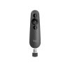 Logitech R500s Laser Presentation Remote Wireless Presenter Red Laser Graphite