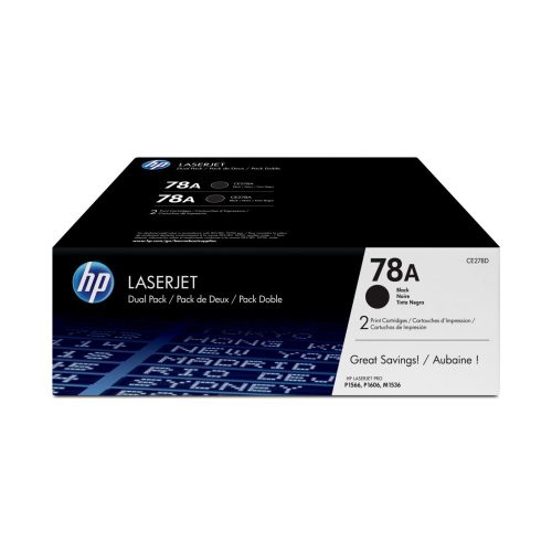 HP CE278AD (78A) 2-pack Black toner