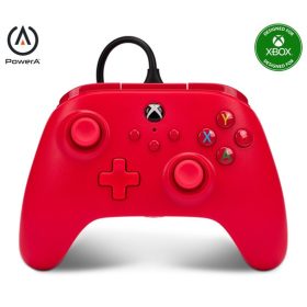 PowerA vezetékes kontroller Xbox Series X|S - piros