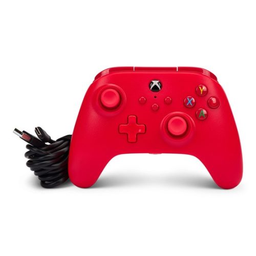 PowerA vezetékes kontroller Xbox Series X|S - piros