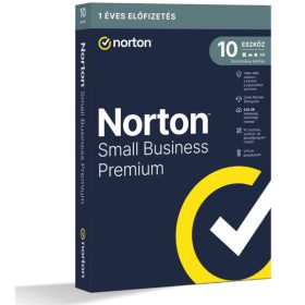   Norton Small Business Premium 2.0 - 21463599 - 500GB HU 1 felhasználó, 10 eszköz / 1 év, dobozos