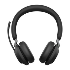 Jabra Evolve2 65, Link 390a UC Stereo Desk Stand Black