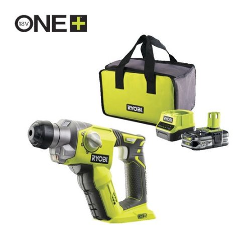 Ryobi 18V One Plus™ SDS-plus  fúrókalapács, 1x2,5 akkumulátor, töltő - R18SDS-125S