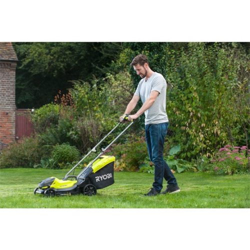 Ryobi 18V One Plus™ fűnyíró 33 cm vágási szélességgel, akkumulátor és töltő nélkül - OLM1833B