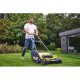Ryobi 18 V One Plus™ szénkefe nélküli fgyepszellőztető, 40 cm vágási szélességgel,  2 x 4,0 Ah akkumulátor, töltő