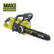 Ryobi MAX POWER láncfűrész 35 cm láncvezetővel, szénkefe nélküli motorral - RY36CSX35A-0