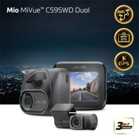   MIO 2,0" MiVue C595WD Dual - Wifi, GPS, Sony STARVIS - menetrögzítő kamera