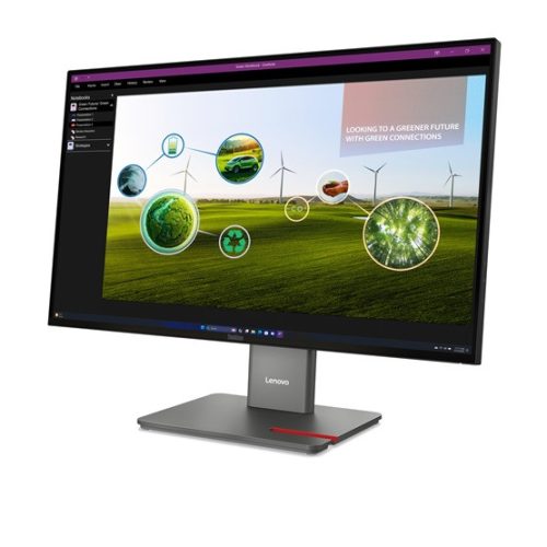 Lenovo ThinkVision 27" P27Q-40 monitor - 64A7GAT6EU - Eclipse Black