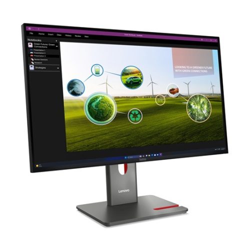 Lenovo ThinkVision 27" P27Q-40 monitor - 64A7GAT6EU - Eclipse Black
