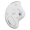 Logitech ERGO M575S - Off-White + Blue Ball