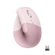 Logitech Lift Vertical Ergonomic - Rose