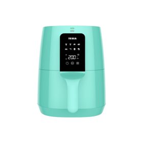   TESLA AirCook Q30 - multifunkciós digitális forró levegős sütő, 3,8 liter, 1300W - Türkiz