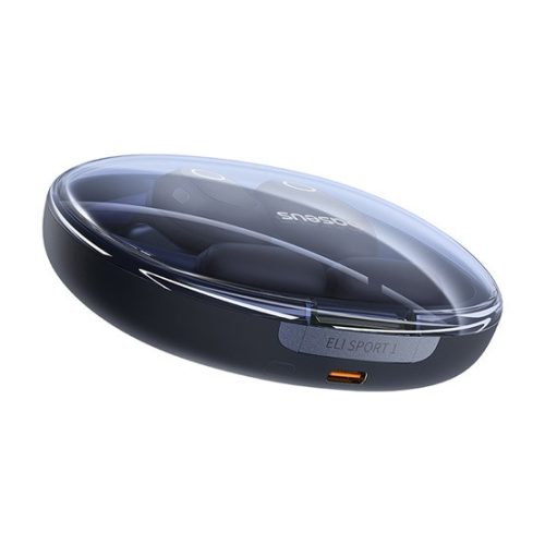 Baseus Eli Sport 1 Open-Ear True Wireless Earbuds vezeték nélküli fülhallgató, fekete