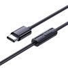 Baseus Encok CZ11 Wired Earphones USB Type-C mikrofonos fülhallgató, fekete