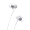 Baseus Encok CZ11 Wired Earphones USB Type-C mikrofonos fülhallgató, fehér