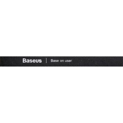 Baseus tépőzáras kábelkötöző, 50cm, fekete