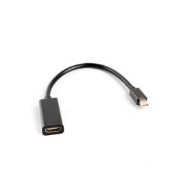   Lanberg mini Displayport male - HDMI female adapter - 20cm - fekete