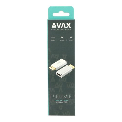 AVAX AD902 PRIME Display - HDMI 2.1 8K/60Hz adapter - Dobozsérült termék