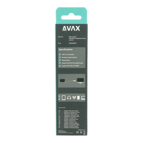 AVAX AD902 PRIME Display - HDMI 2.1 8K/60Hz adapter - Dobozsérült termék