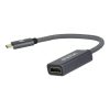 AVAX AD903 PRIME Type C - HDMI 2.0 4K/60Hz adapter, sodorszálas