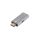 Lanberg HDMI (M)->DISPLAYPORT(F) 4K adapter, szürke