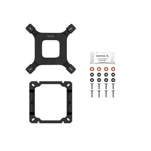 DeepCool AG400 BK ARGB V2 - Processzor hűtő - Fekete - R-AG400-BKAMMN-GJD