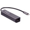 Akyga AK-AD-66 Hub USB type C - USB 3.0 3-port + Ethernet