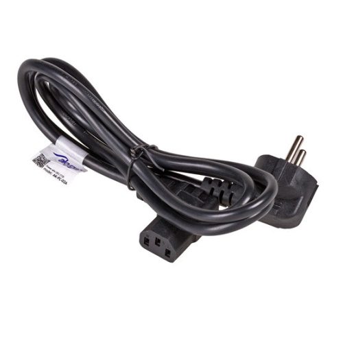Akyga AK-PC-02A PC Power Cable 90° hálózati tápkábel - 1,5 m