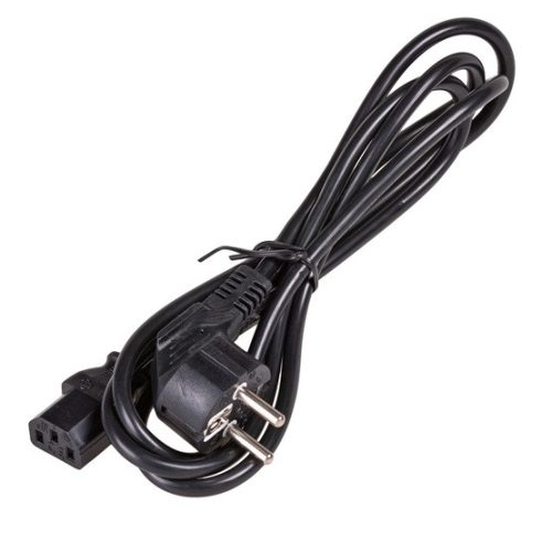 Akyga AK-PC-06C PC Power Cable tápkábel, 3 m, fekete