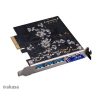 Akasa - PCI Express Low Profile kártya - USB 3.2 Gen 2 Type-C / Type-A   - AK-PCCU3-09