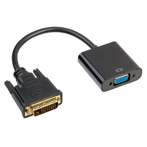 Akyga AK-AD-50 VGA-F / DVI-M adapter kábellel