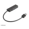 Akasa USB3.1 kábel 2,5" SATA SSD ÉS HDD adapter - 20cm - AK-AU3-07BK