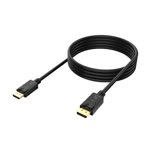 Akasa 16K DisplayPort kábel - 2m - AK-CBDP27-20BK