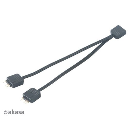 Akasa Címezhető RGB LED elosztó - 2-pack - AK-CBLD08-KT02