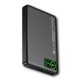 Alcor MS10000 Qi2 MagSafe Mágneses, vezeték nélküli vésztöltő, 10000 mAh, 20 W - fekete