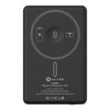Alcor MS10000 Qi2 MagSafe Mágneses, vezeték nélküli vésztöltő, 10000 mAh, 20 W - fekete