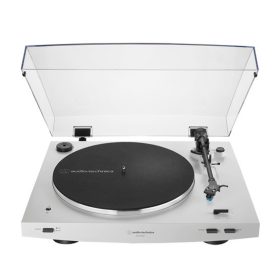   Audio-Technica AT-LP3XBTWH Automatikus, Bluetooth®-kapcsolattal rendelkező lemezjátszó, fehér