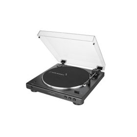   Audio-Technica AT-LP60XBTBK Teljesen automatikus, Bletooth-os, szíjhajtású lemezjátszó, fekete
