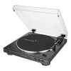 Audio-Technica AT-LP60XUSBGM Teljesen automatikus, szíjhajtású lemezjátszó (analóg és USB), fegyverszürke