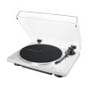 Audio-Technica AT-LP70XBTWS Teljesen automatikus, vezetéknélküli, szíjhajtású lemezjátszó, fehér-ezüst