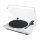 Audio-Technica AT-LP70XBTWS Teljesen automatikus, vezetéknélküli, szíjhajtású lemezjátszó, fehér-ezüst