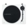 Audio-Technica AT-LP70XBTWS Teljesen automatikus, vezetéknélküli, szíjhajtású lemezjátszó, fehér-ezüst