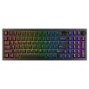 AVAX GM03 PRO 98% Gasket RGB tri-mode mechanikus billentyűzet AVAX EF Silent switch, magyar kiosztás