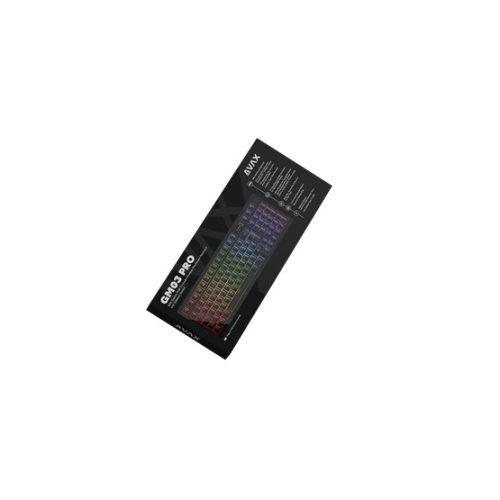AVAX GM03 PRO 98% Gasket RGB tri-mode mechanikus billentyűzet AVAX EF Silent switch, magyar kiosztás