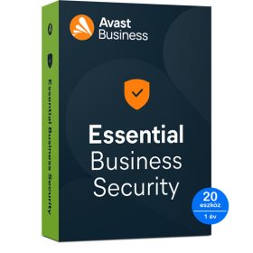   Avast Essential Business Security - 20 eszköz/1 év, elektronikus licenc
