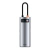Baseus Metal Gleam 7-Port USB Type-C HUB dokkoló állomás, szürke